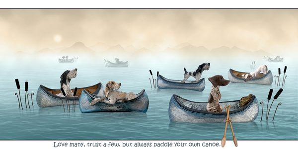Pointer version, Always Paddle Your Own Canoe