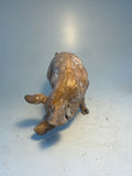 Turning coloured sow