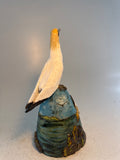 Gannet on cliff