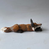 Lying fox