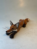 Crouching little fox