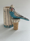 Budgie Bottlestop and stand(slight second )