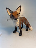 Prowling fox