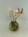 Goat on a ball