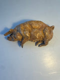 Snoozing sow