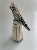 Budgie Bottlestop and stand(slight second )