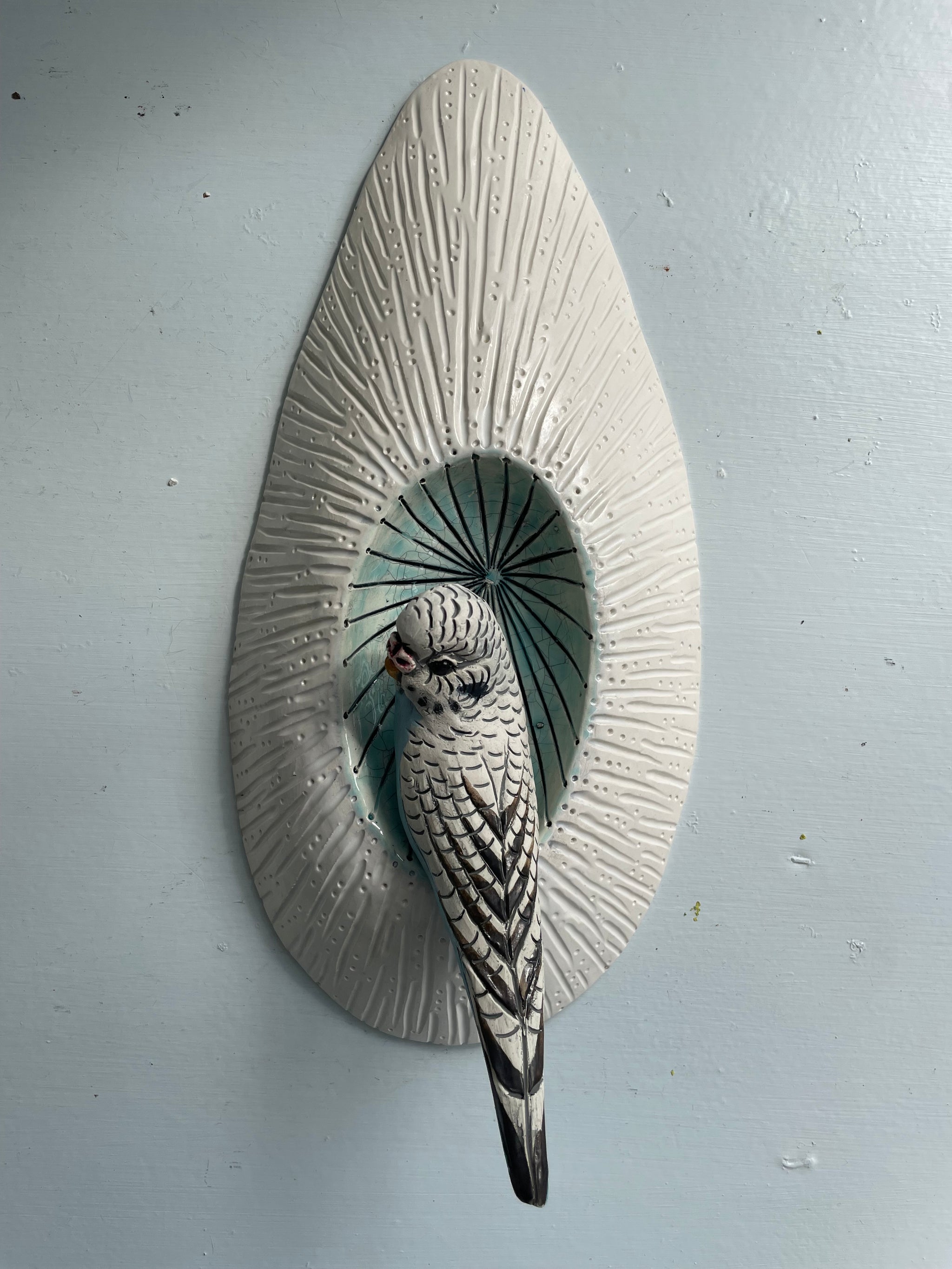 Budgies by Carol Jackson-kitchen. – Christine Cummings