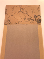 Mixed animal sketch Wrapping paper